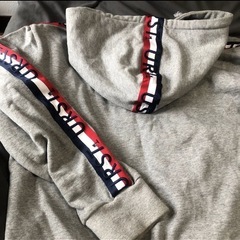 男女兼用セットアップ上下ジャージスウェット グレーの画像