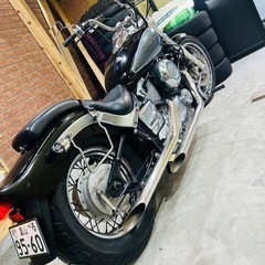 【車検付】YAMAHA ドラッグスター400 【カスタム】【ローダウン】【格安配送】の画像