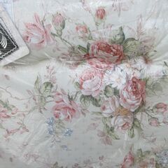 新品タグ付き　高級敷布団　シングル　ピンク系の画像