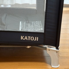 KATOJI 折りたたみメッシュベビーサークルの画像
