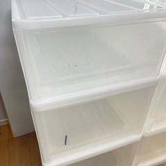 ニトリ  特大　Lサイズ　衣装ケース　16個　大量セット　引き取りのみ　1個300円!!!　合計4万円相当！　押入れケースの画像