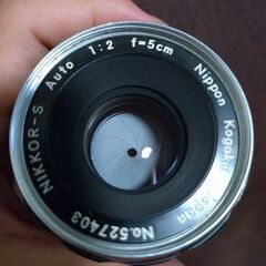 超希少　優良品　Nikkor-S Auto 5cm F2 ★初期型9枚絞りの画像