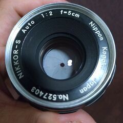 超希少　優良品　Nikkor-S Auto 5cm F2 ★初期型9枚絞りの画像