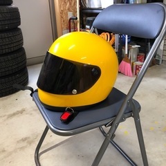 フルフェイスヘルメット 黄色の画像