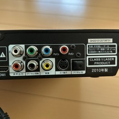 DVD プレーヤー リモコン無の画像