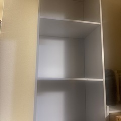 カラーボックス白A4サイズ4個まで