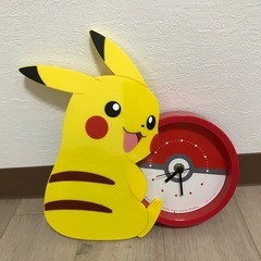 ポケモン　プレミアム振り子時計 ピカチュウ 掛け時計の画像