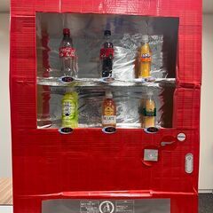 自動販売機の被りの画像
