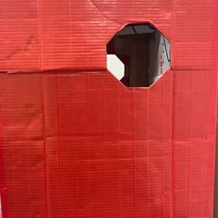 自動販売機の被りの画像