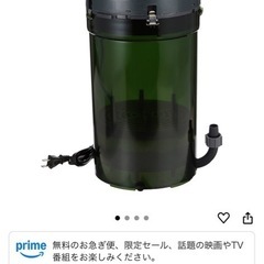 【美品】エーハイム クラシックフィルター2217-NEW（50Hz・東日本地域用）粗目・細目フィルターとダブルタップ付きの画像