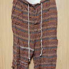 エスニック系 ハーフパンツ 薄手 Mサイズ