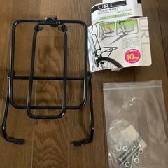 自転車フロントキャリア20インチ　ミニベロの画像