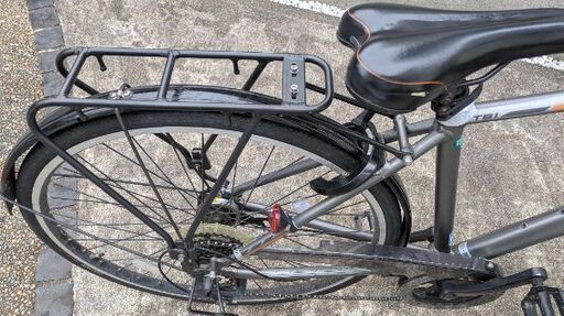 ブリジストン TB1 マットグレー (チクチク) 杁ヶ池公園のクロス