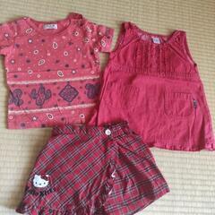 子供服3枚　90cmの画像