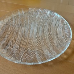 ガラスのお皿