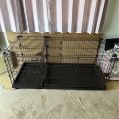 子犬トレーニングケージの画像