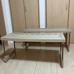 押入れ収納棚　2本値下げします！