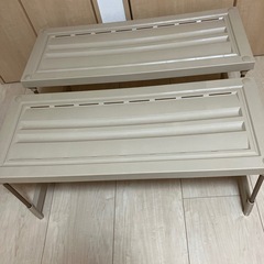 押入れ収納棚　2本値下げします！の画像