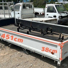 ふそう キャンター  平ボディ 荷台 平台 外寸 長さ：451c...