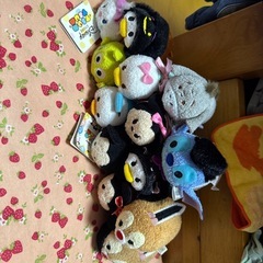 ディズニー　ツムツムぬいぐるみセットの画像