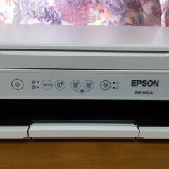 EPSON インクジェット複合機 EW-052A Wi-Fi接続可能 プリンター スキャナ コピー A4 スマホ対応の画像