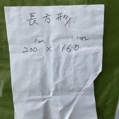 ③幅200×長さ160【ペット用高級人工芝】端切れ　長方形サイズの画像