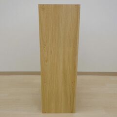 カラーボックス（ナチュラルブラウン）【小金井市民限定】（小金井市再生家具）品番：06-05-38 ※新規優先の画像