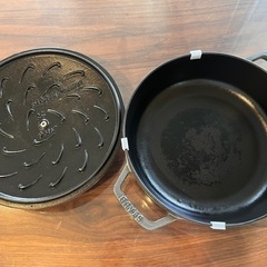STAUB ストウブ　ブレイザー　ソテーパン　24cm  色グレーの画像