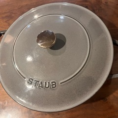 STAUB ストウブ　ブレイザー　ソテーパン　24cm  色グレーの画像
