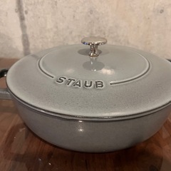 STAUB ストウブ　ブレイザー　ソテーパン　24cm  色グレー