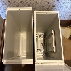 無印良品　ゴミ箱　2個セットの画像
