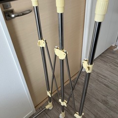 3連物干しの画像