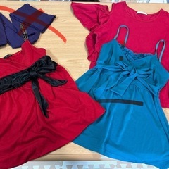 レディース1着100円から300円の画像