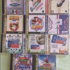 郵送・バラ売り・値引き不可】セガサターン用ゲームソフト46本