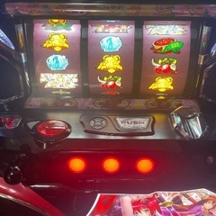 パチスロ 百花繚乱サムライガールズ コイン不要機付き (シャイン