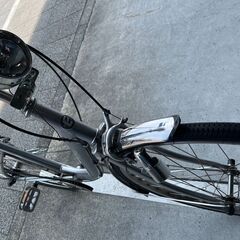 【大人用】整備済中古自転車 ブリヂストン 26型ルネ 銀色 <自転車のオオムラ 静岡店>の画像