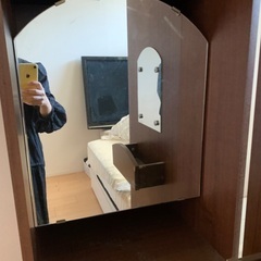 鏡付、ドレッサーの画像