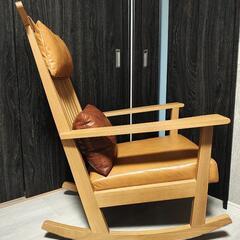 ♪おしゃれ♪　ロッキングチェア　関家具　美品の画像