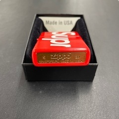 ZIPPO Supremeの画像