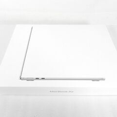 【JM9946】美品 Apple アップル MacBook Air 13インチ Apple M4チップ(10コアCPU/10コアGPU)/SSD 512GB/メモリ 16GB/シルバー MW0X3J/A マックブックエアー Liquid Retinaディスプレイの画像
