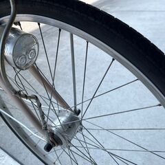 【大人用】整備済中古自転車 CBA26型cierous ベージュ色 <自転車のオオムラ 静岡店>の画像