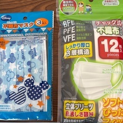 お子さま用マスクセットの画像