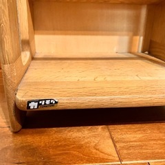 木製シューズラック　スリッパラック　差し上げますの画像