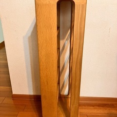 木製シューズラック　スリッパラック　差し上げますの画像