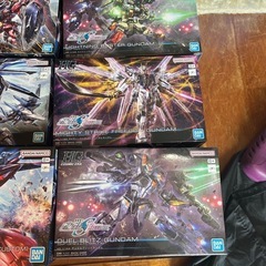 SEED　HGガンプラセット　6種の画像
