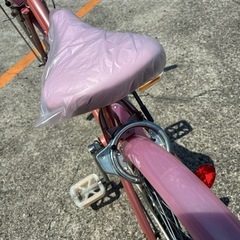 子供用 自転車 20インチ ピンク色の画像