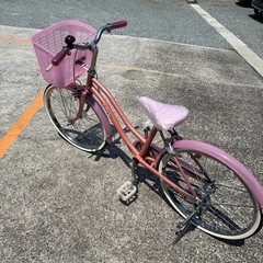 子供用 自転車 20インチ ピンク色