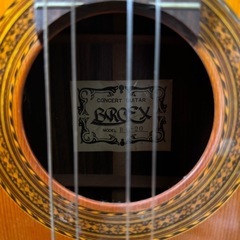CONCERT GUITAR BROEX MODEL BC-20の画像