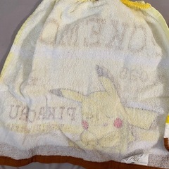 お食事エプロン おりこうタオルエプロン ポケモン ピカチュウ 2枚セットの画像