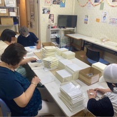 内職作業のサポートスタッフの画像
